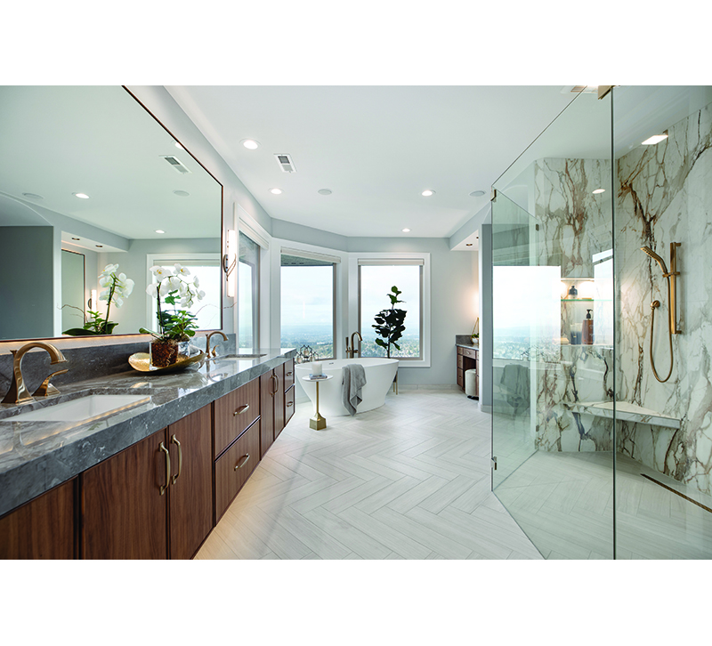 Houzz Bathroom Trend Study Consumers Go Big During Renovations